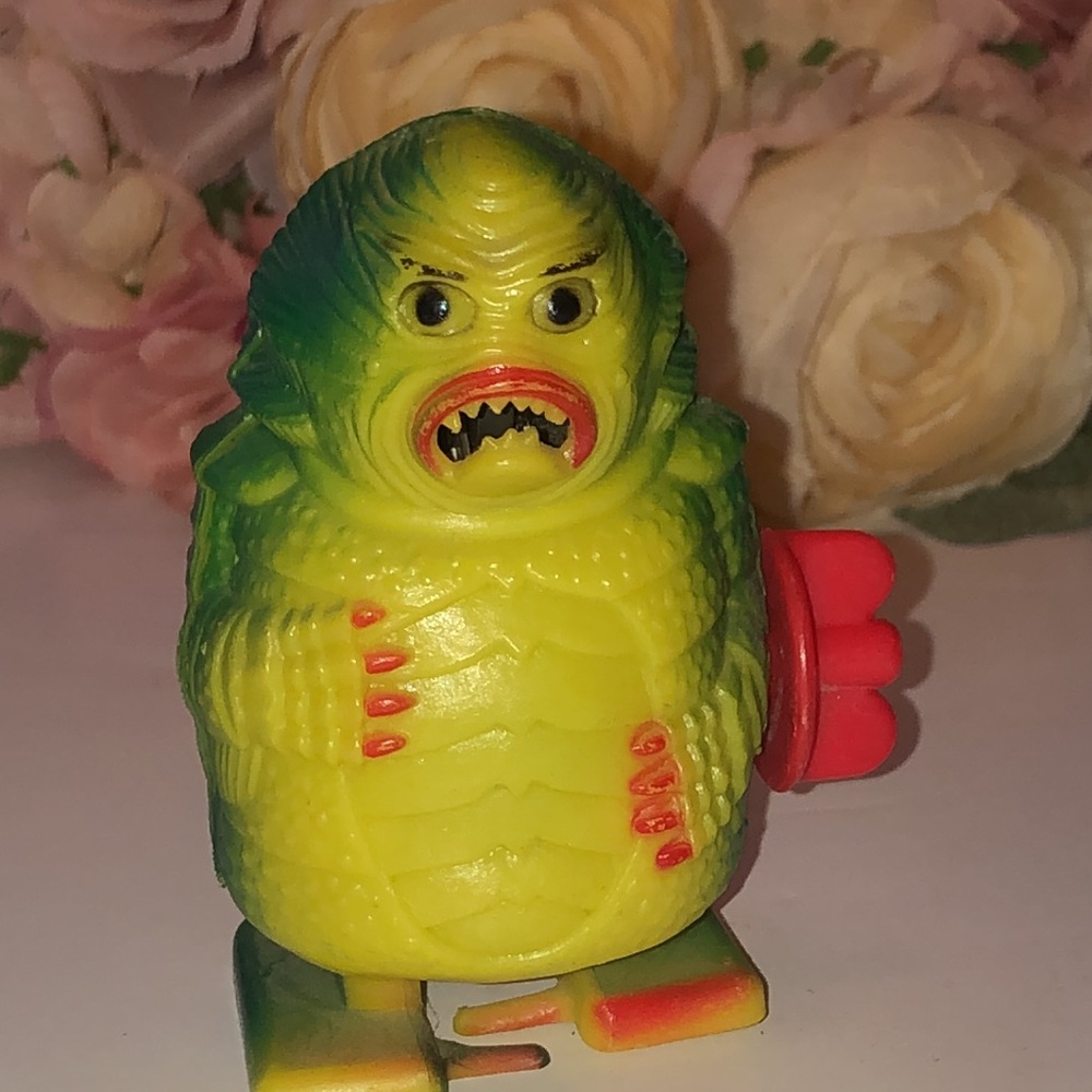 Swamp Thing Wind Up Toy VTG swamp monster wind up toy